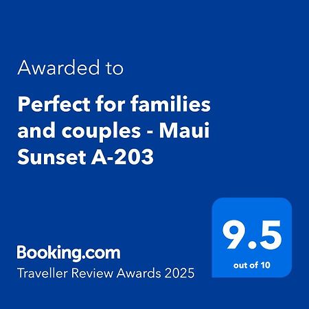 Perfect For Families And Couples - Maui Sunset A-203 Lejlighed Kihei Eksteriør billede
